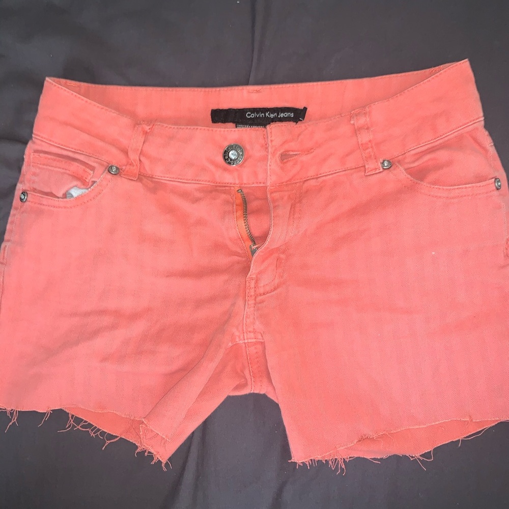 Calvin Klein pink shorts🌸🌝